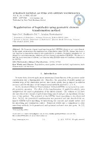 Regularization of Heptahedra Using Geometric Element Transformation