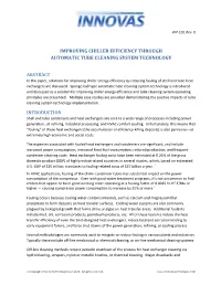 Improving Chiller Efficiency Through Automatic Tube Cleaning System Technology