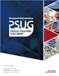 Process Solutions User Group (PSUG)