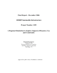 Rsim Final Report − 2006 SERDP Conservation Project 1259
