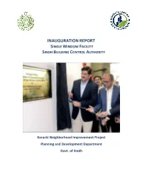 SBCA-SWF Inauguration Report