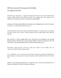 DPM Visits Sarawak CM in Conjunction with Aidilfitri Last Update: 02