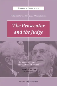 The Prosecutor and the Judge