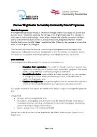 Grant Guidelines Community Grants Will Be Available for Groups and Organisations To