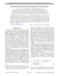 Student Understanding of Taylor Series Expansions in Statistical Mechanics
