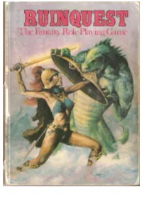 The Fantasy Role-Playing Game