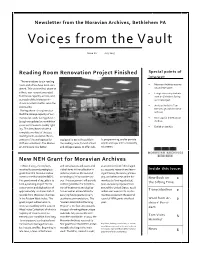 Voices from the Vault