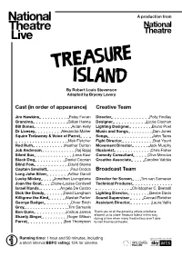 Cast (In Order of Appearance) Creative Team