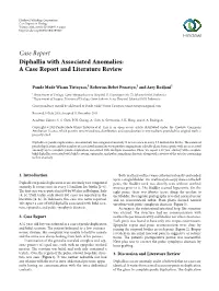 Diphallia with Associated Anomalies: a Case Report and Literature Review