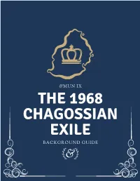 Background Guide &Mun Ix