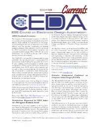 CEDA Standards Committee Nominations Requested for EDA