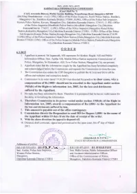 Suffered by the Appellant. Information Act, 2005, Awards a Compensation