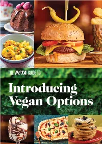 The PETA Guide to Introducing Vegan Options
