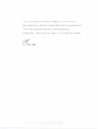 This Is an Unedited Transcript Summary of the Letters of Henry Nehrling To
