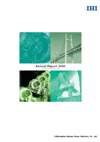 Annual Report 2002 for the Year Ended March 31, 2002