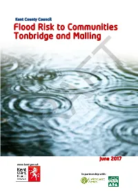 Flood Risk to Communities Tonbridge and Malling