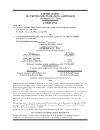 SUPERVALU INC. (Exact Name of Registrant As Specified in Its Charter) Delaware 41-0617000 (State Or Other Jurisdiction of (I.R.S