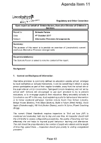 Alternative Provision Arrangements.Pdf