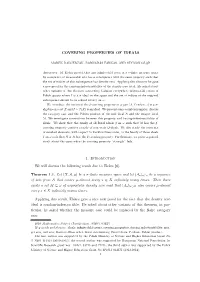 COVERING PROPERTIES of IDEALS 1. Introduction We Will Discuss The