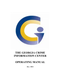 GCIC Operating Manual