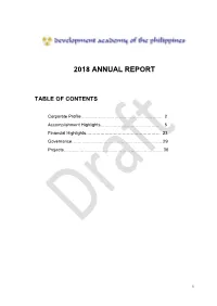 2018 Annual Report