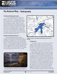 The National Map—Hydrography