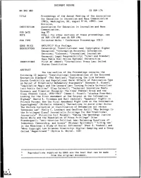 Constitutional Considerations of the Escrowed Encryption Standard