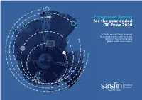 Integrated Report for the Year Ended 30 June 2020