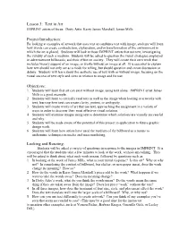 Lesson 3: Text in Art IMPRINT Artists of Focus: Dotty Attie, Kerry James Marshall, James Mills