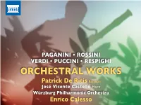 Orchestral Works