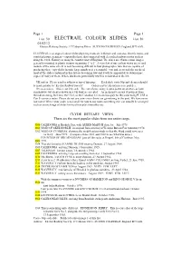 2012 ELECTRAIL COLOUR SLIDES LIST 30 Page 3