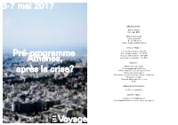 Athènes, Après La Crise?