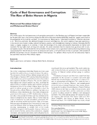 The Rise of Boko Haram in Nigeria Sgo.Sagepub.Com