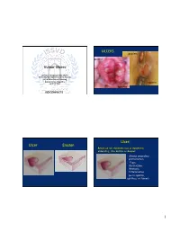 Vulvar Ulcers