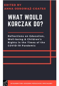What Would Korczak Do?