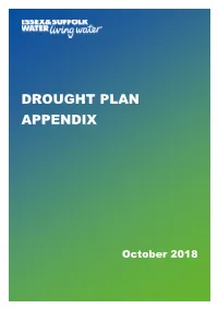Drought Plan Appendix