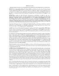 Important Notice This Base Prospectus May Only Be