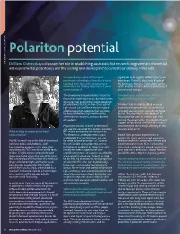 Nonlinear Polaritonics