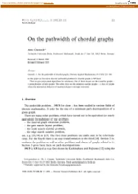 On the Pathwidth of Chordal Graphs