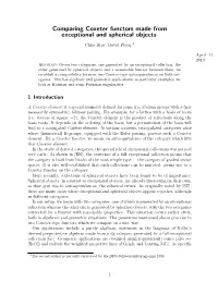 Comparing Coxeter Functors Made from Exceptional and Spherical Objects