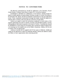 JRA Volume 100 Issue 1 Back Matter