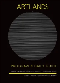 Peruse the Artlands 2018 Program Here