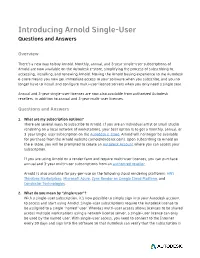 Introducing Arnold Single-User Questions and Answers