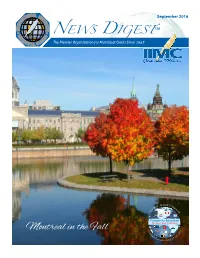 Montreal in the Fall