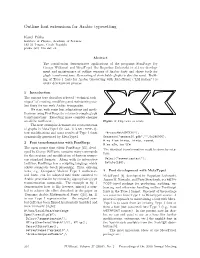 Outline Font Extensions for Arabic Typesetting
