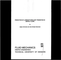 Prediction of Laminar/Turbulent Transition in Airfoil Flows