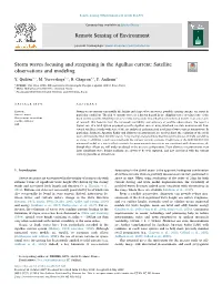 Storm Waves Focusing and Steepening in the Agulhas Current: Satellite Observations and Modeling T ⁎ Y