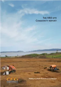 The NRD Site Community Report