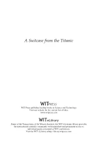 A Suitcase from the Titanic
