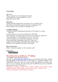The Flying Circus of Physics, 2Nd Edition